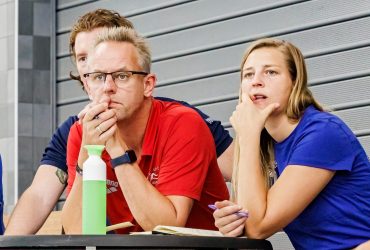 Fotoverslag KNZB OPLEIDING TRAINER WATERPOLO NIVEAU 3 tijdens het
kwalificatietoernooi voor een EK-ticket: Nederland vs Portugal

Datum: 24 juni 2023
Locatie: Sportcomplex Amerena