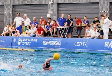 Fotoverslag KNZB OPLEIDING TRAINER WATERPOLO NIVEAU 3 tijdens hetkwalificatietoernooi voor een EK-ticket: Nederland vs PortugalDatum: 24 juni 2023Locatie: Sportcomplex Amerena